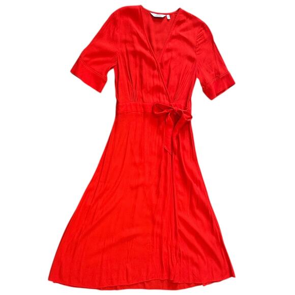 & OTHER STORIES Midi Wrap Dress - Picture 7 of 8